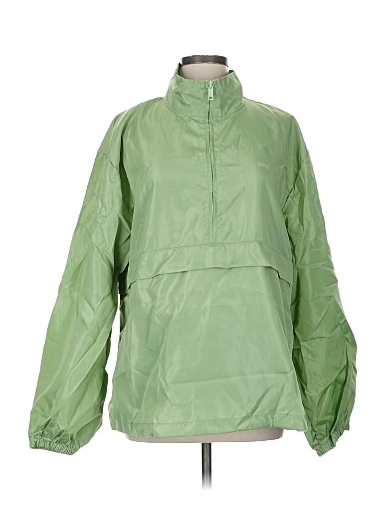 Pre-owned Assorted Brands Windbreaker Jacket In Green