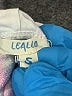 Leallo 100% Cotton Tie-dye Blue Sweatshirt Size S - photo 7