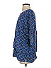 Escapada 100% Rayon Blue 3/4 Sleeve Blouse Size XS - photo 5