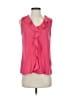 Vince Camuto 100% Polyester Pink Sleeveless Blouse Size XS - photo 1