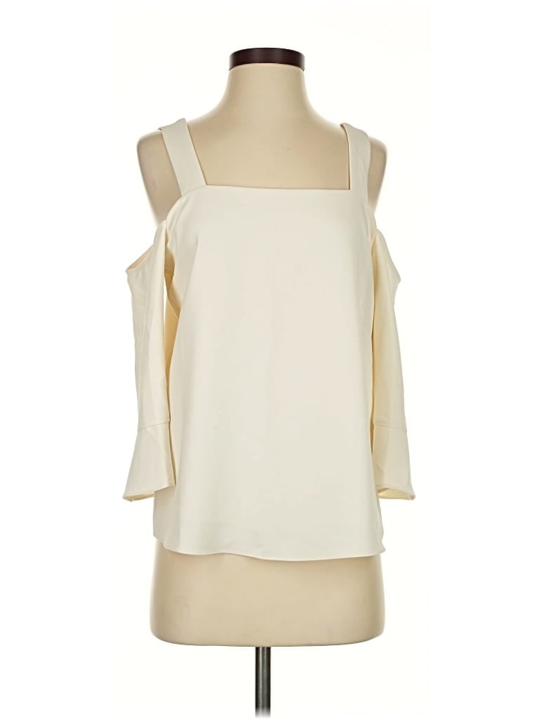 COOPER & ELLA Pre-owned Sleeveless Blouse In White