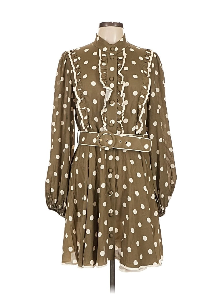 Pre-owned Zimmermann Casual Dress In Green