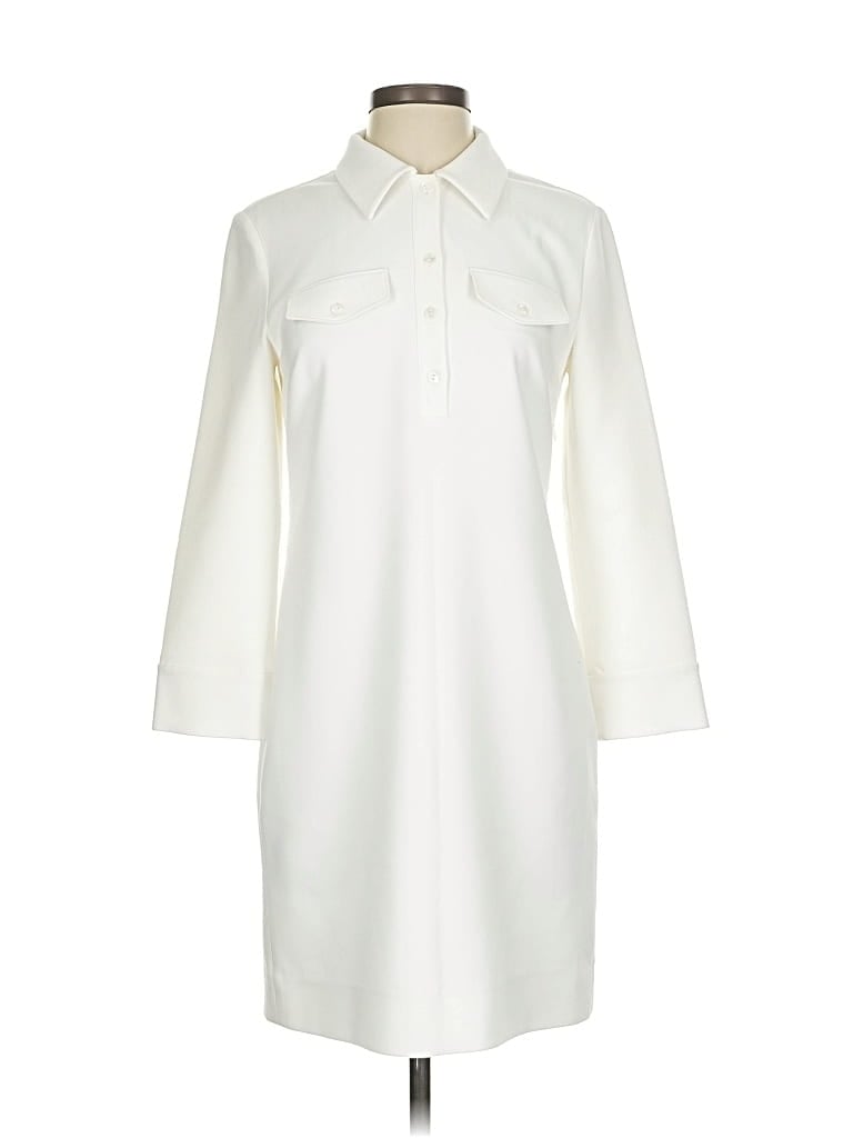 Pre-owned Diane Von Furstenberg Casual Dress In White