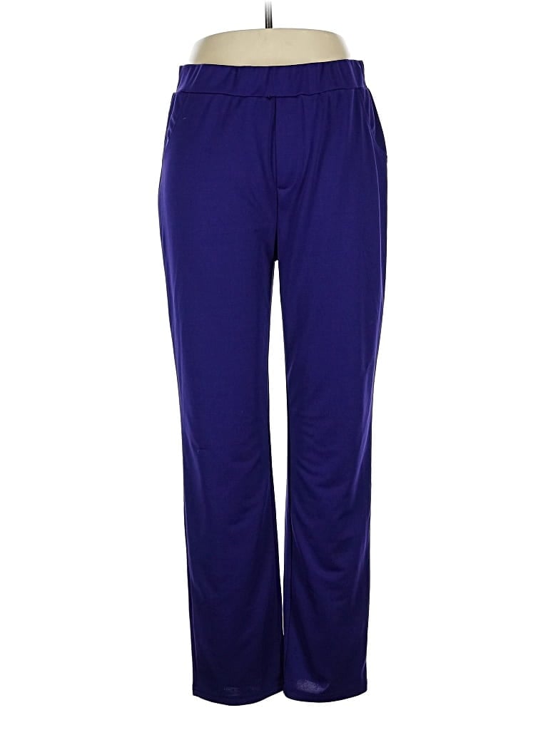 Pre-owned Lily By Firmiana Track Pants In Purple