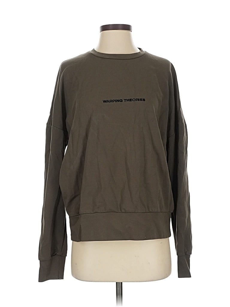 Pre-owned Assorted Brands Sweatshirt In Brown