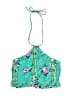 Johnson Floral Green Swimsuit Top Size L - photo 1
