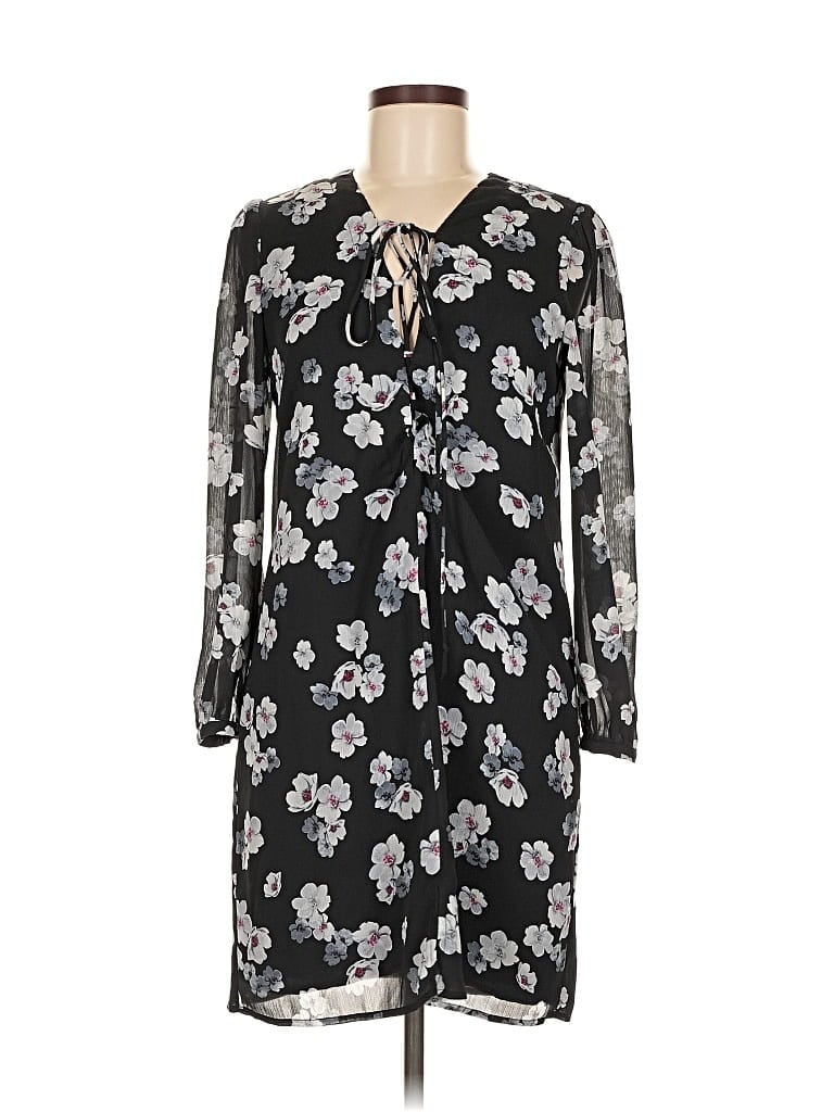 Pre-owned Lucca Casual Dress In Black