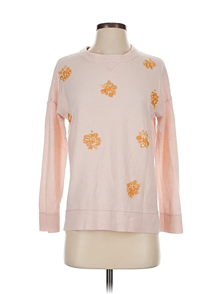 Pre-owned Kate Spade New York Wool Pullover Sweater In Pink