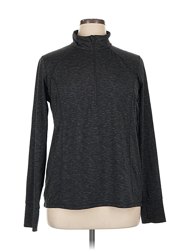 Pre-owned Xersion Turtleneck Sweater In Gray
