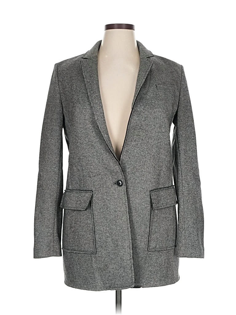 Click to view more detailed imagery on our partner's website Pre-owned Banana Republic Wool Blazer Jacket In Gray