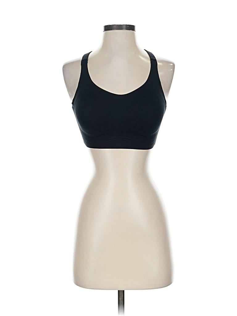Pre-owned All In Motion Tank Top Black Halter Neckline Tops