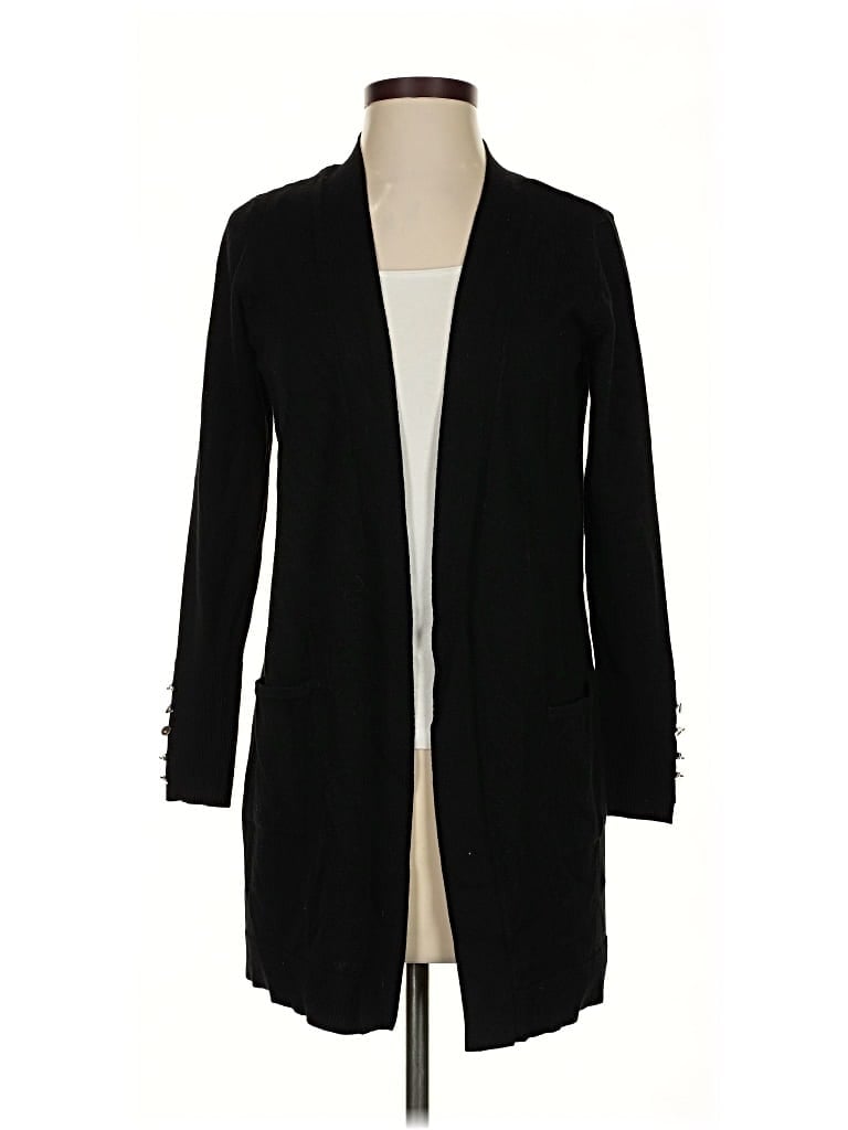 Pre-owned Verve Ami Cardigan Sweater In Black