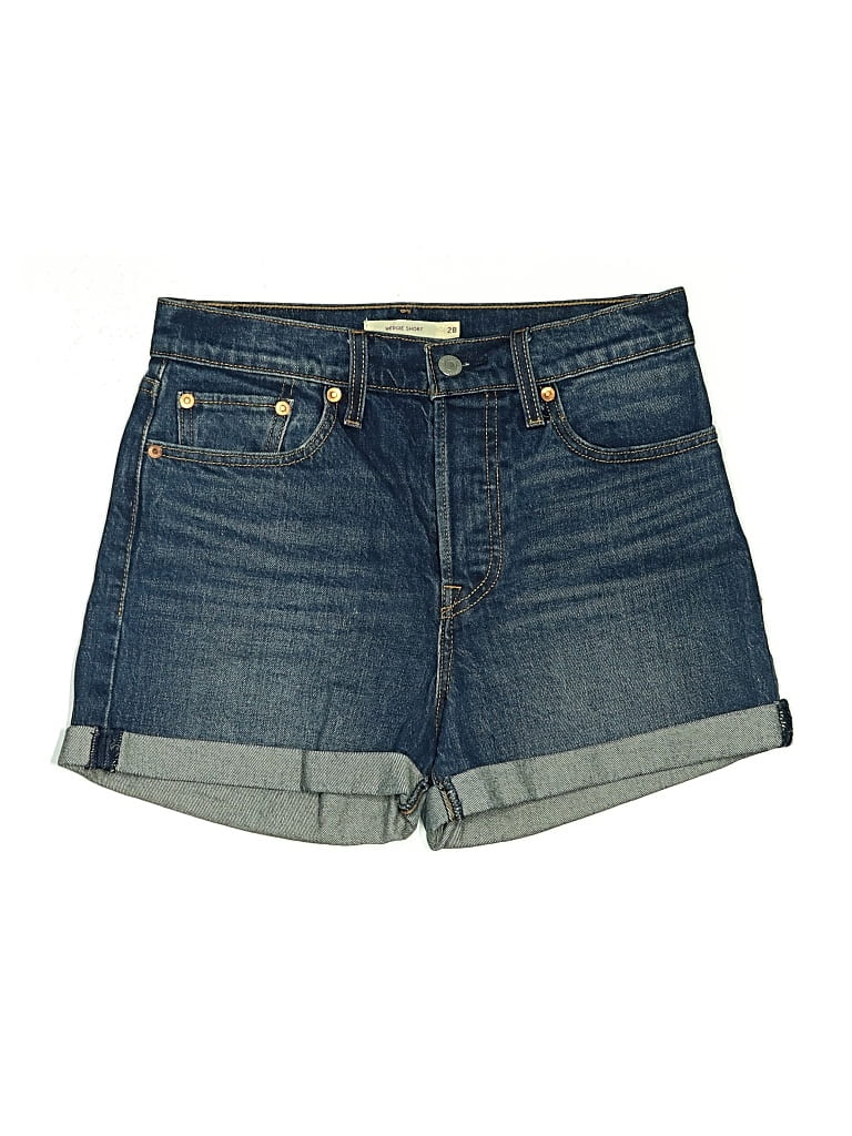 Pre-owned Levi's Denim Shorts In Blue