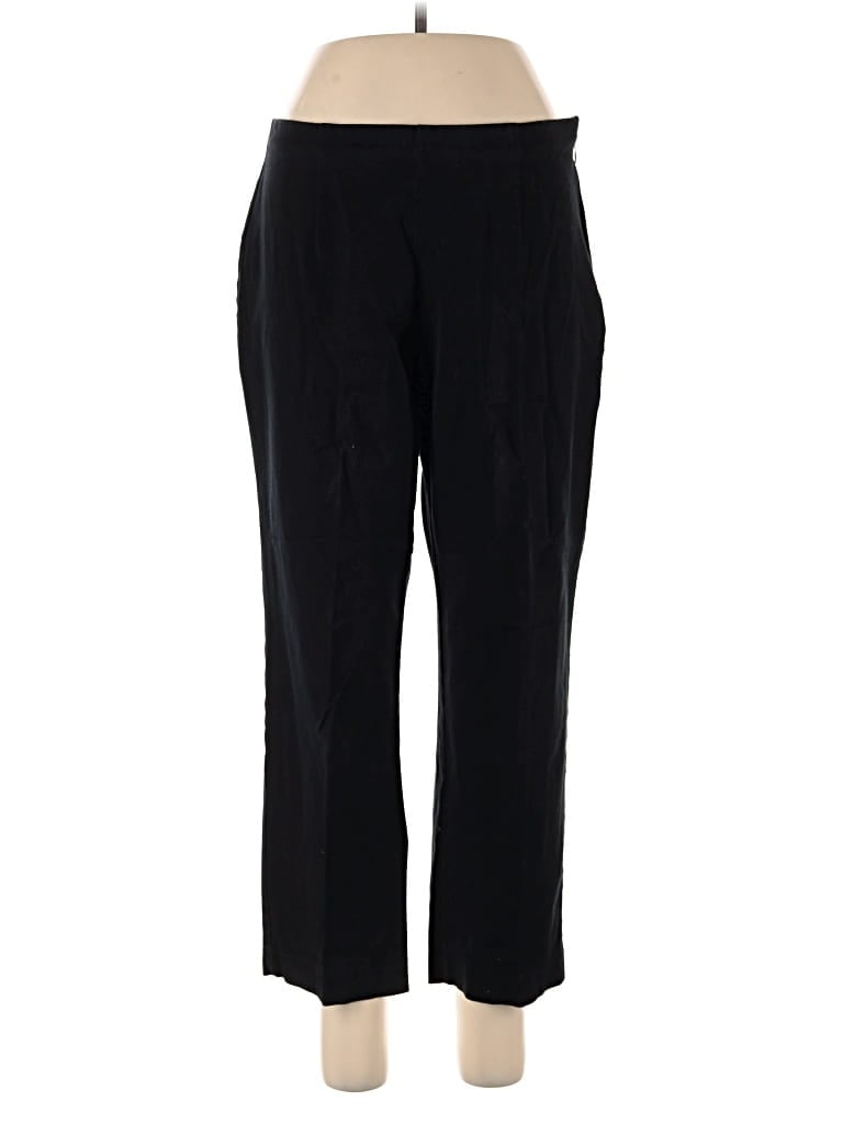 Pre-owned Eddie Bauer Casual Pants In Black