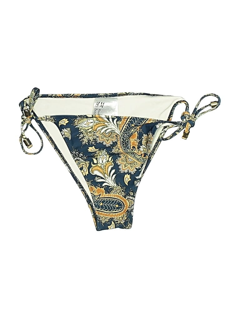 Pre-owned H&m Swimsuit Bottoms In Gold