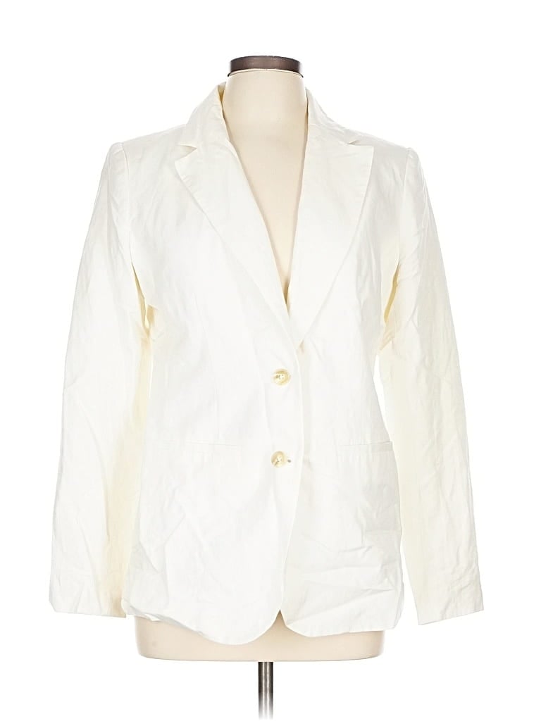 Pre-owned A New Day Blazer Jacket In White