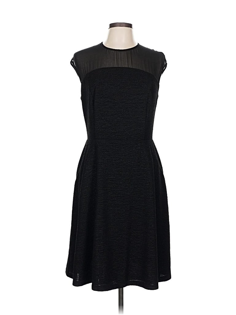Pre-owned Marc New York Andrew Marc Casual Dress In Black