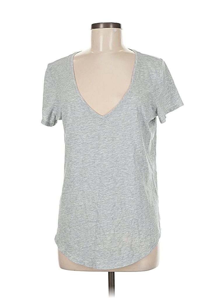 Pre-owned Lululemon Athletica Short Sleeve T-shirt In Gray