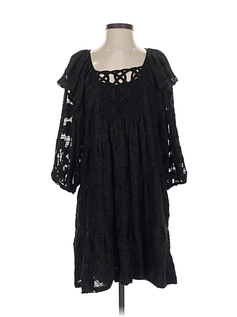 Pre-owned Twelfth Street By Cynthia Vincent Casual Dress In Black