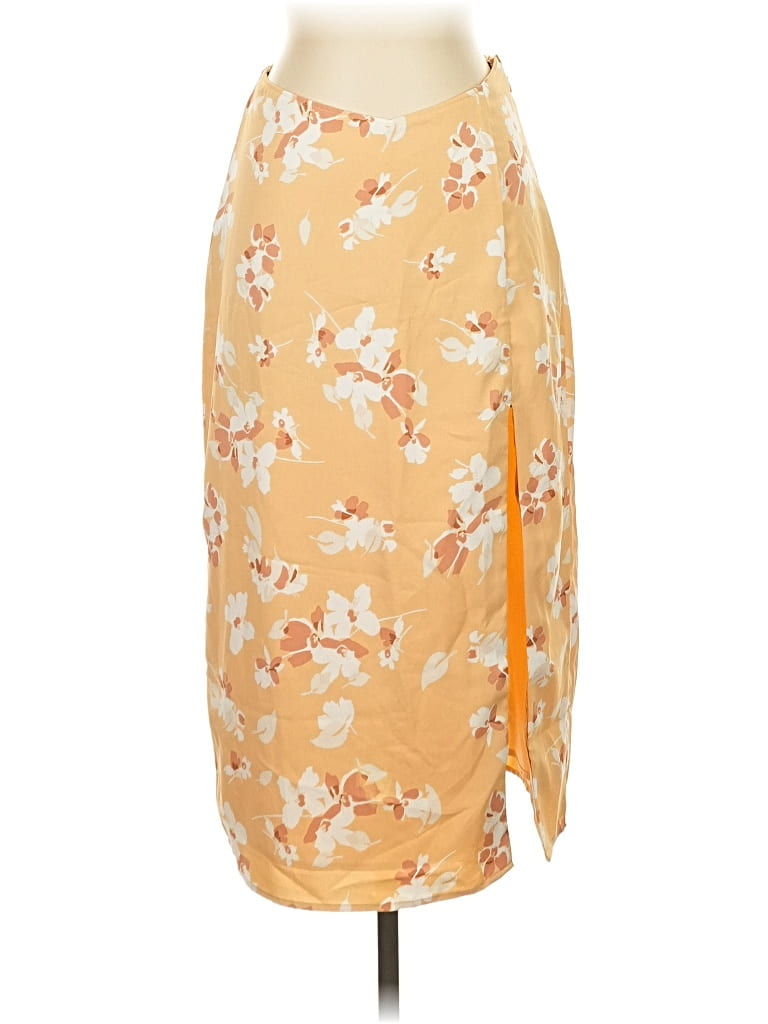 ABERCROMBIE & FITCH Pre-owned Casual Skirt In Yellow