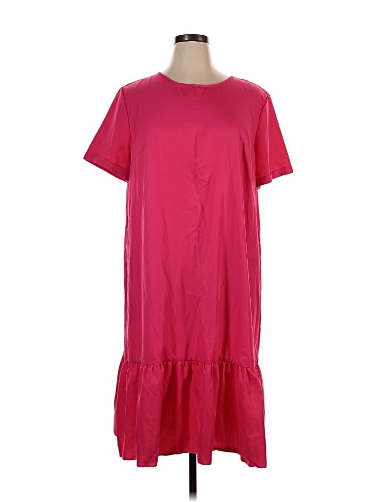 Pre-owned Shein Curve Casual Dress In Pink