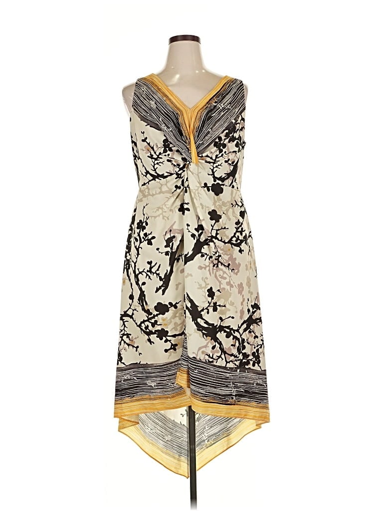 SUZI CHIN FOR MAGGY BOUTIQUE Pre-owned Cocktail Dress In White