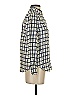 Joie 100% Viscose Checkered-gingham Ivory Long Sleeve Blouse Size XXS - photo 4