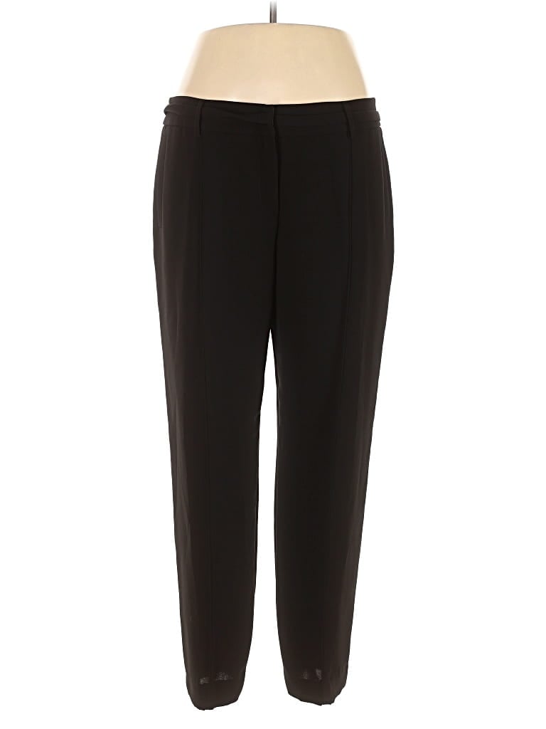 Pre-owned Giorgio Armani Dress Pants In Black