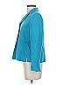 Kasper A.S.L. 100% Silk Teal Silk Blazer Size 4 (petite) - photo 5