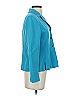 Kasper A.S.L. 100% Silk Teal Silk Blazer Size 4 (petite) - photo 4