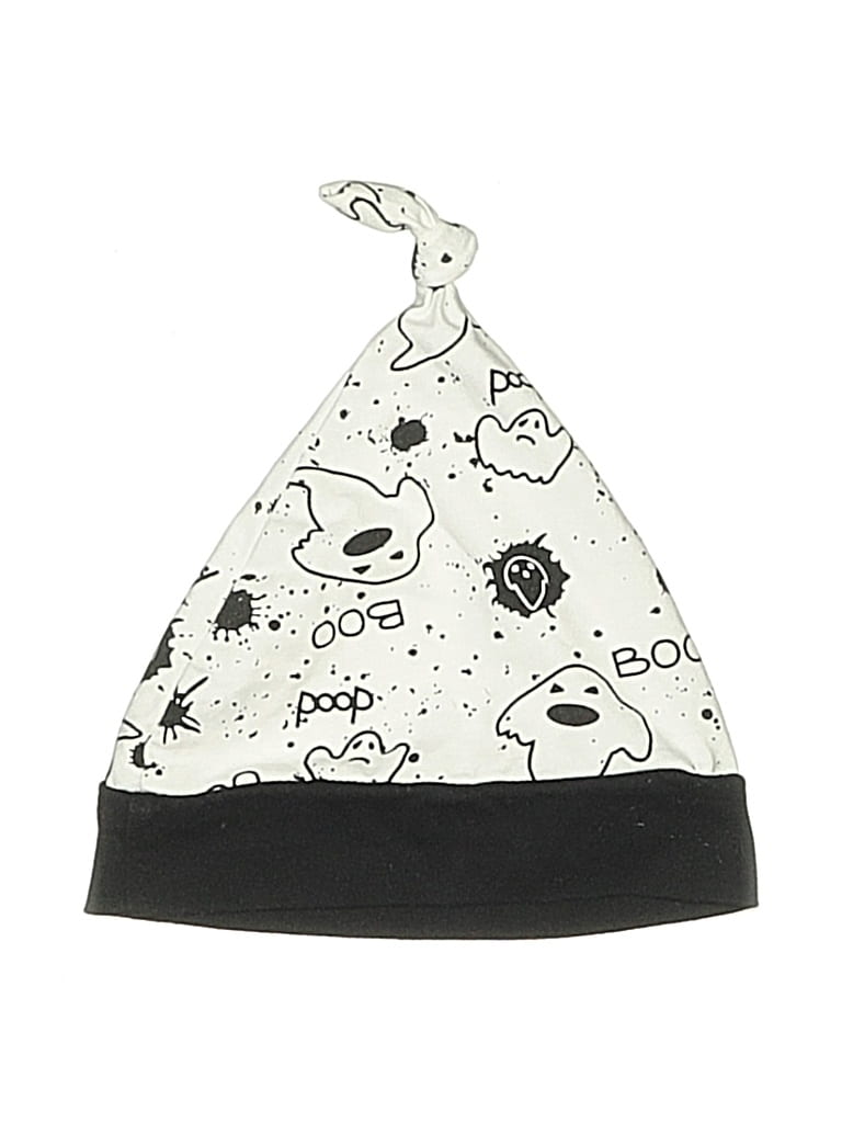 UNBRANDED Pre-owned Kids' Beanie Hat In White