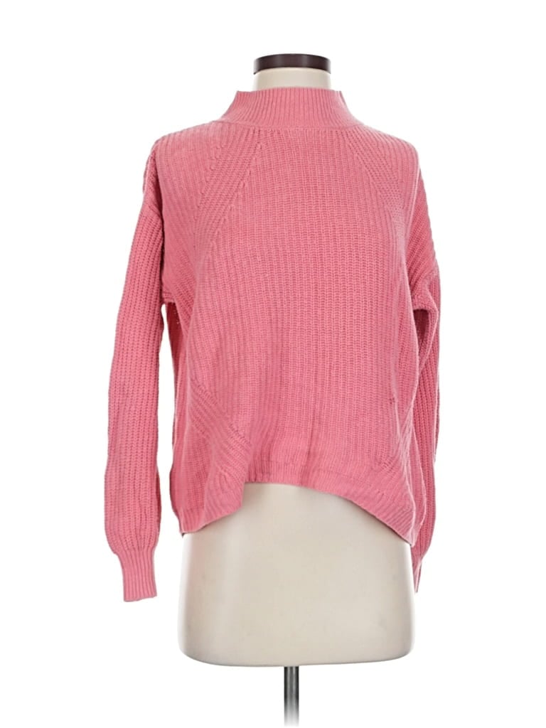 Pre-owned Old Navy Turtleneck Sweater In Pink