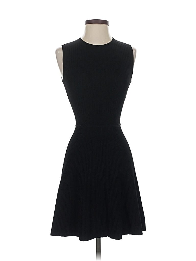 Pre-owned Theory Cocktail Dress In Black