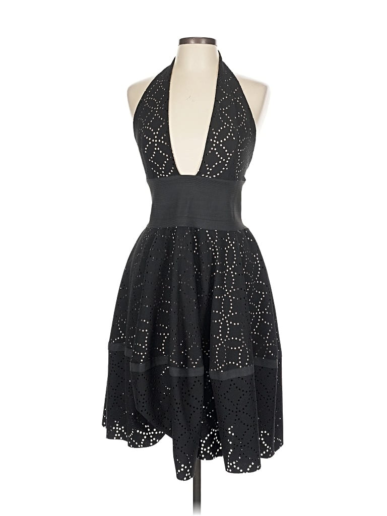 Pre-owned Nasty Gal Inc. Cocktail Dress In Black
