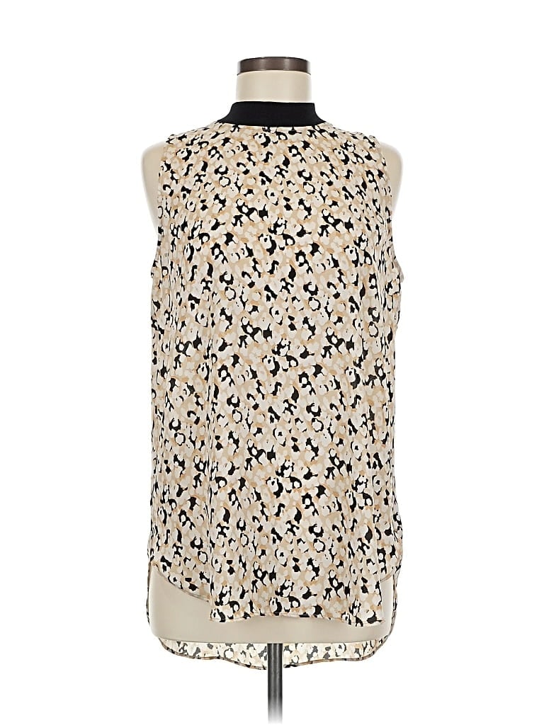 Pre-owned Ann Taylor Loft Outlet Sleeveless Blouse In White