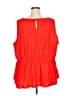 Lane Bryant Orange Sleeveless Blouse Size 30 - 32 Plus - photo 2