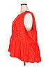 Lane Bryant Orange Sleeveless Blouse Size 30 - 32 Plus - photo 5