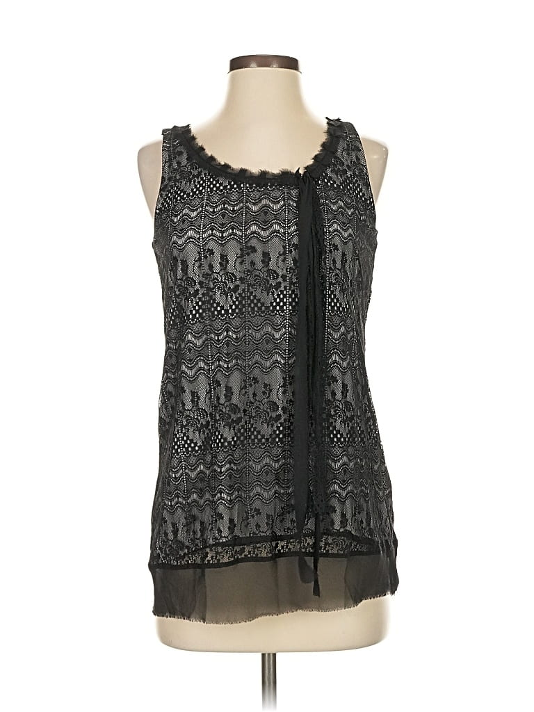 CABI Pre-owned Sleeveless Blouse In Black