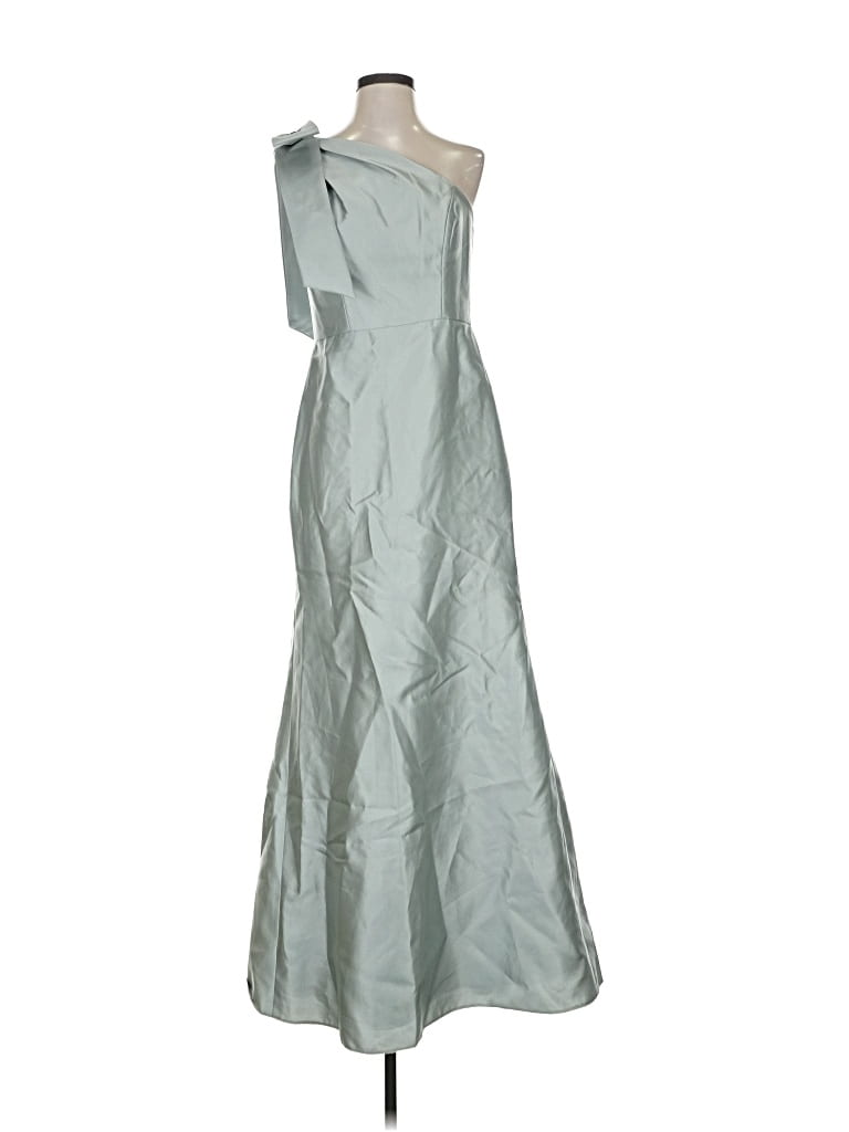 Pre-owned Alfred Sung Cocktail Dress In Green