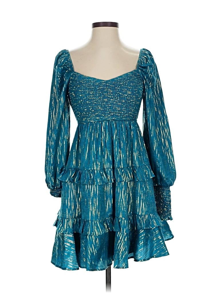 Pre-owned Vici Cocktail Dress In Blue
