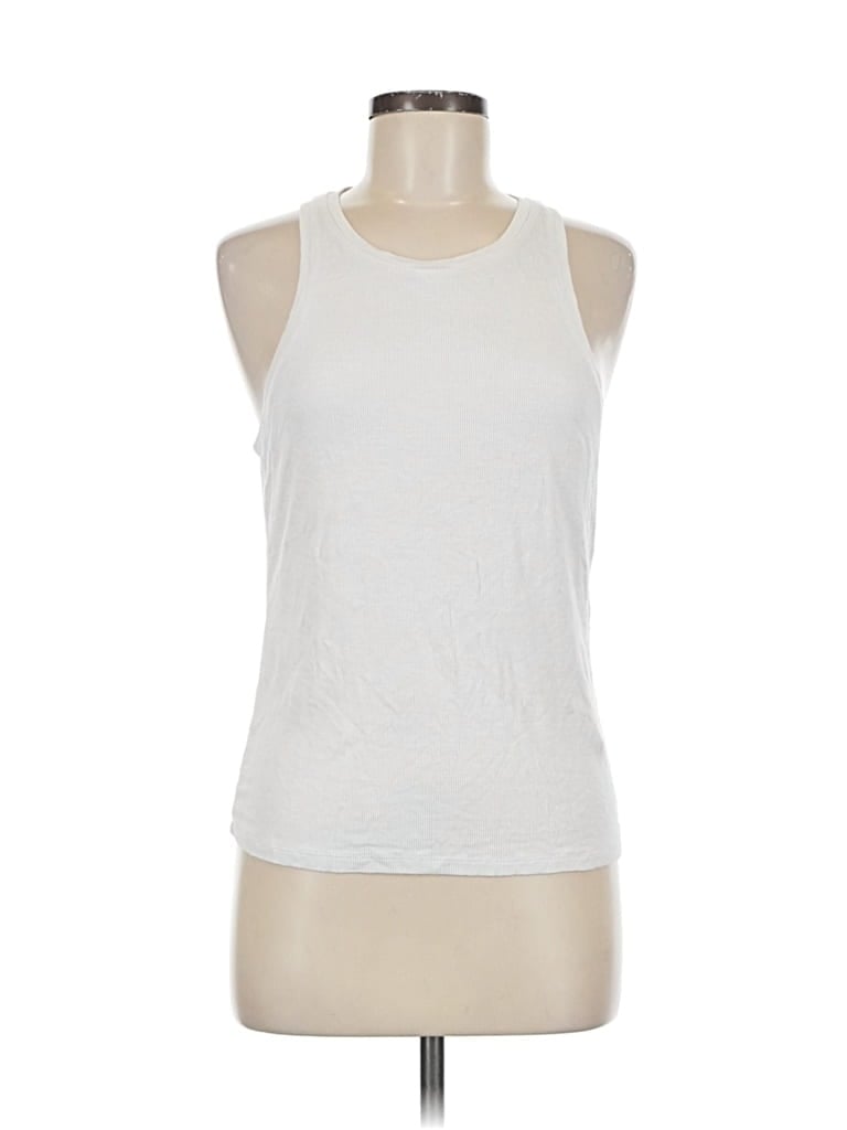 Pre-owned Babaton Sleeveless T-shirt In White
