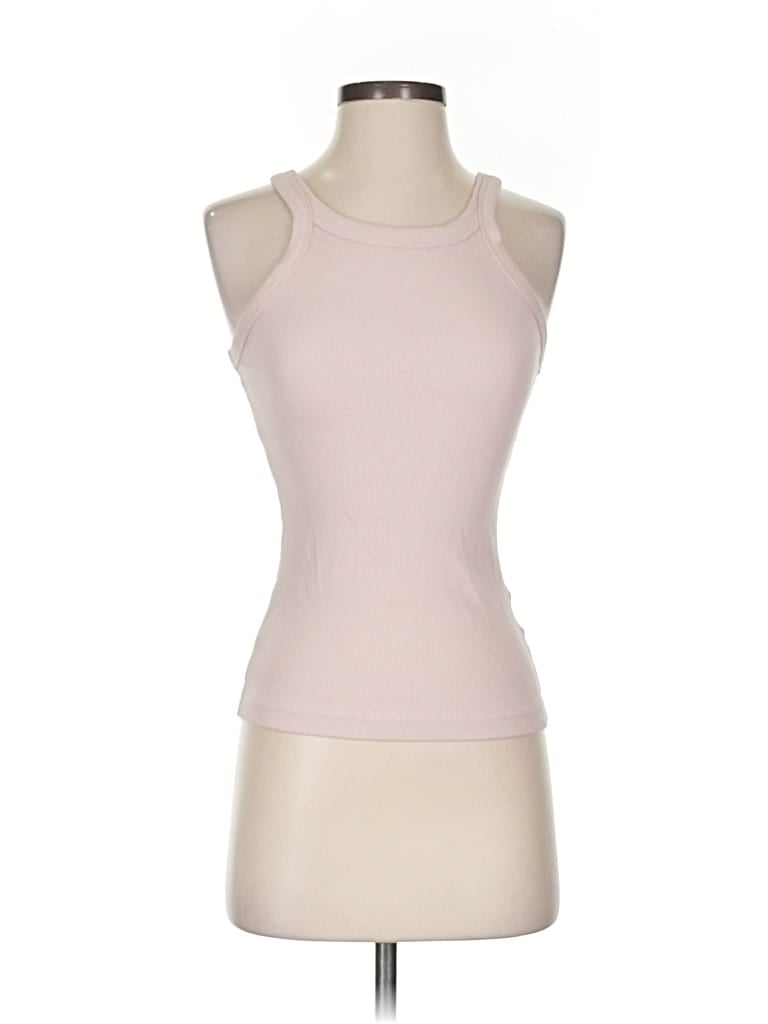 UNBRANDED Pre-owned Tank Top Pink Halter Neckline Tops