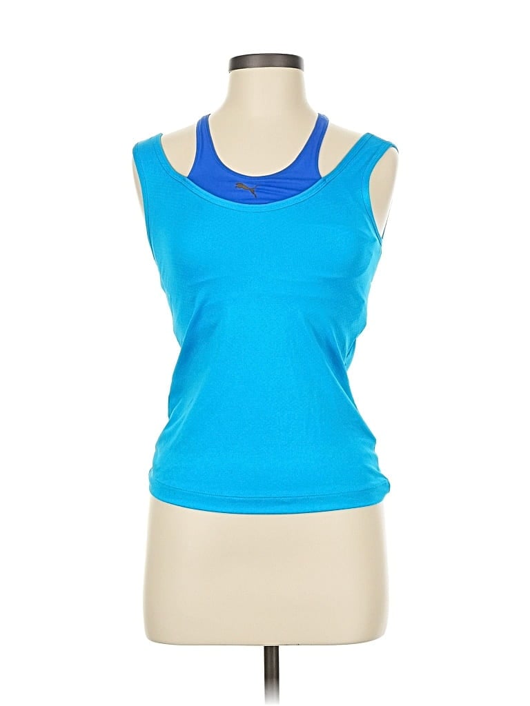 Click to view more detailed imagery on our partner's website Pre-owned Puma Active Tank Top In Blue