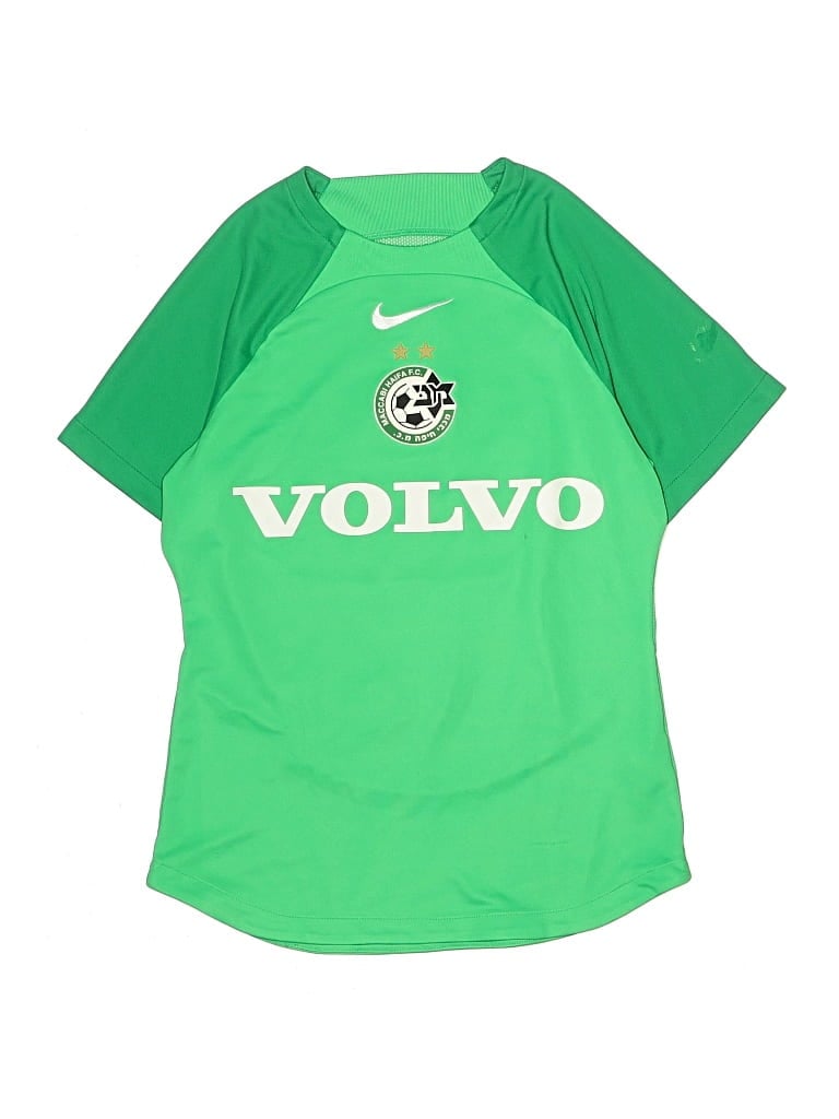 Click to view more detailed imagery on our partner's website Pre-owned Nike Kids' Short Sleeve Polo Shirt In Green