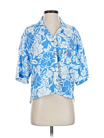 Billabong 3/4 Sleeve Button-Down Shirt (view 1)