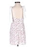 Beginning Boutique 100% Polyester Hearts White Casual Dress Size 4 - photo 2