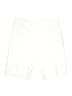 J.Jill Solid White Athletic Shorts Size 8 - photo 1