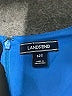 Lands' End Print Blue Cocktail Dress Size 12 (tall) - photo 6
