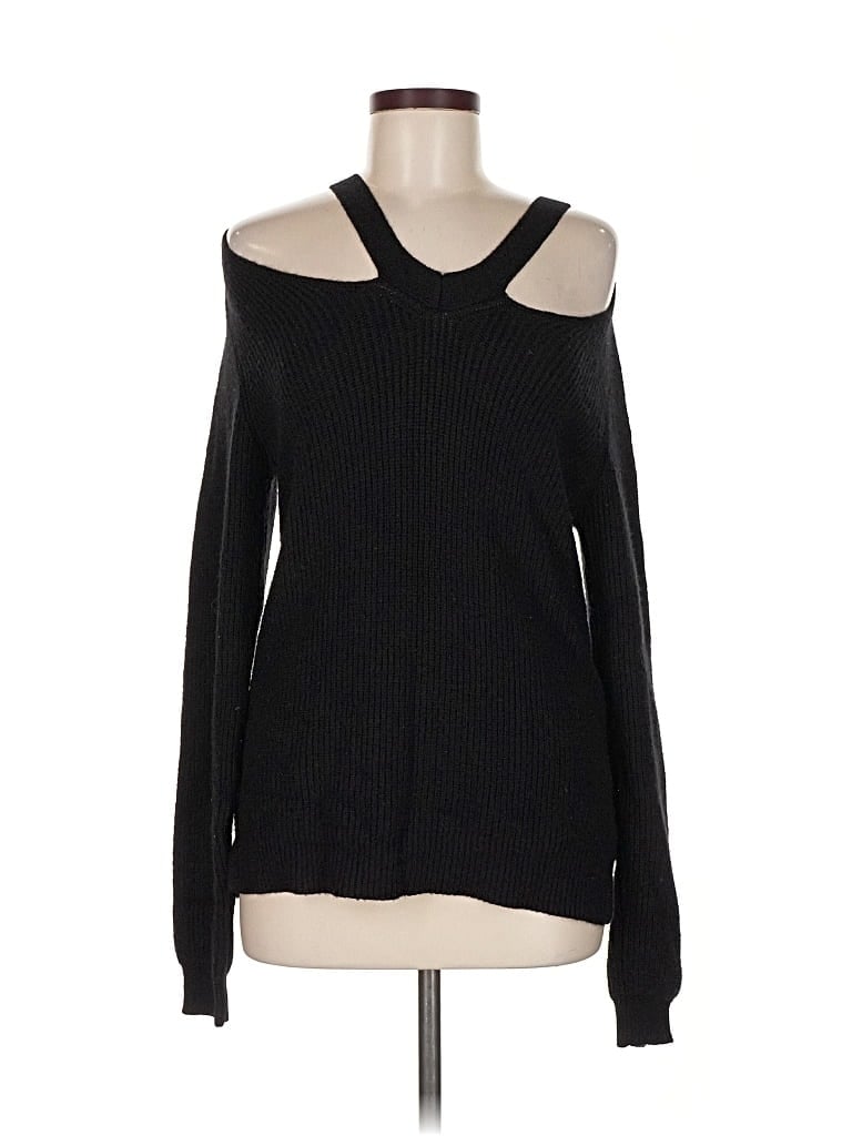 Pre-owned Maurices Pullover Sweater In Black