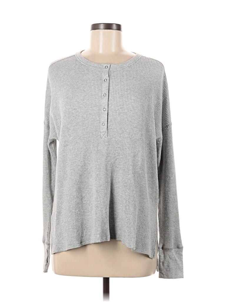 Pre-owned Offline By Aerie Pullover Sweater In Gray